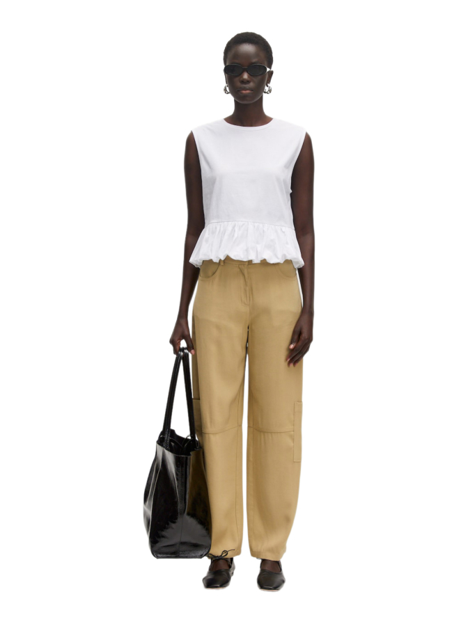 EDITED T-Shirt mit  Volant am Saum bei Robert Ley