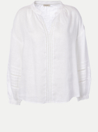 JcSophie Leinenbluse Leslie 101-off white bei Robert Ley