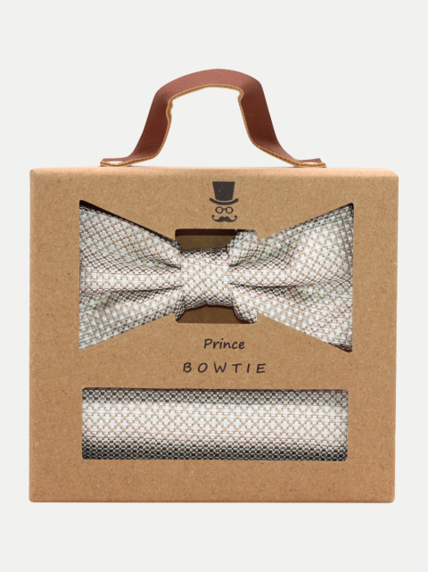 Prince Bowtie Fliege + Tuch im Micro-Design bei Robert Ley