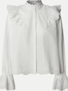 Pepe Jeans Bluse mit Tellerkragen 800-WHITE bei Robert Ley