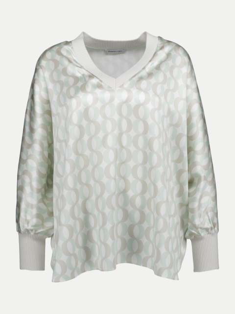 Robert Ley Oversized Seidenbluse bei Robert Ley