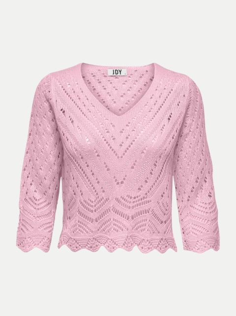 JDY Strickpullover mit Lochstrick bei Robert Ley