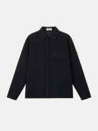 Stone Island Overshirt aus Woll-Mix v0020navyblue bei Robert Ley