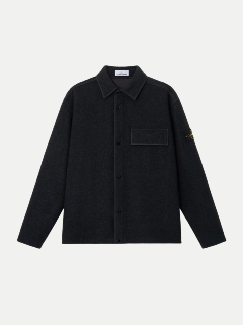 Stone Island Overshirt aus Woll-Mix bei Robert Ley
