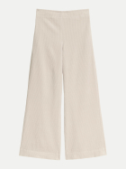 Marc O'Polo Wide-Leg Hose aus Breitcord 0915-Natural bei Robert Ley