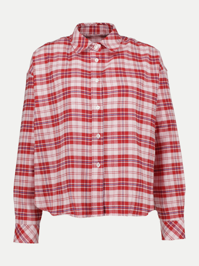 Robert Ley Oversized Flanellbluse bei Robert Ley
