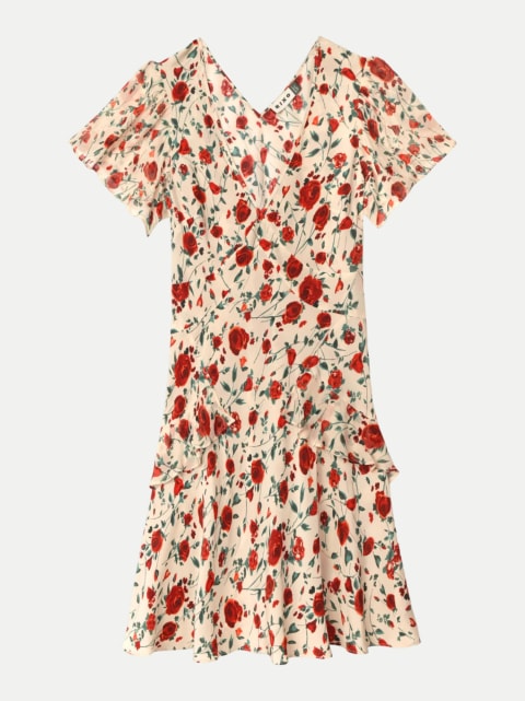 Rixo Seidenkreppkleid bei Robert Ley