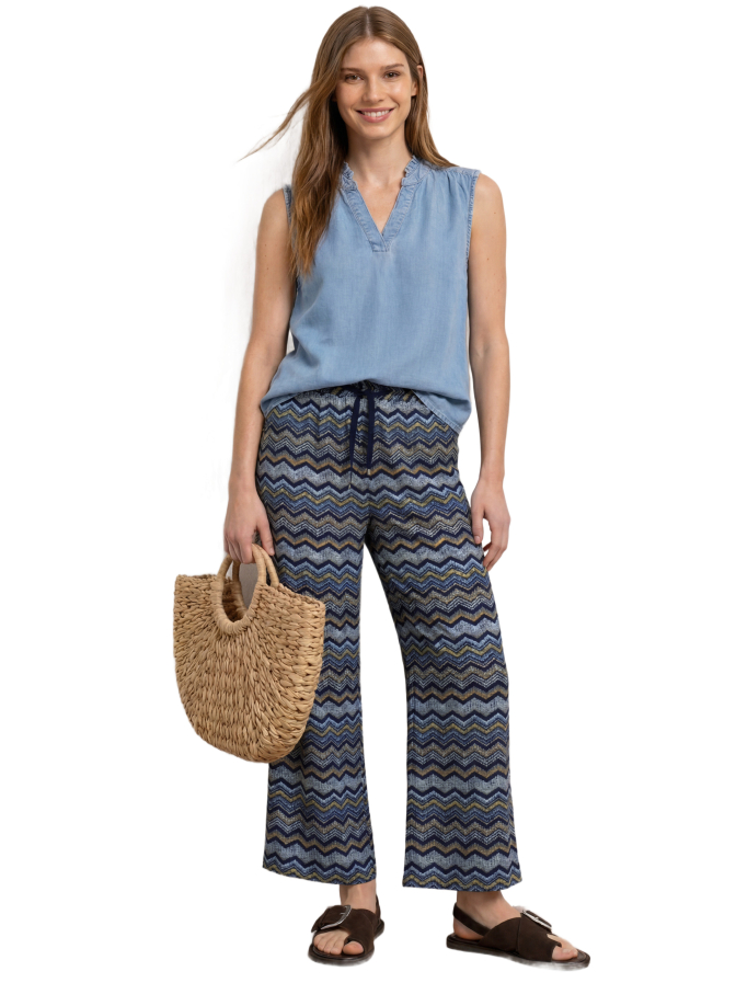 Street One Wide- Leg Hose im Loose- Fit bei Robert Ley