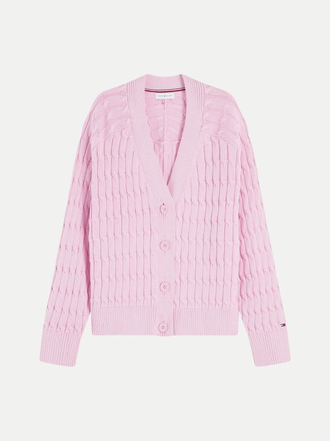 Tommy Hilfiger Zopfstrickjacke bei Robert Ley