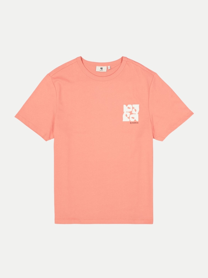 Garcia T-Shirt mit Rückenprint bei Robert Ley