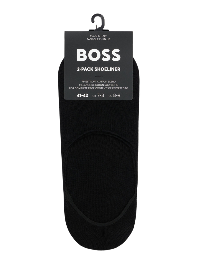 BOSS Füßlinge aus Baumwoll-Mix 2er-Pack bei Robert Ley
