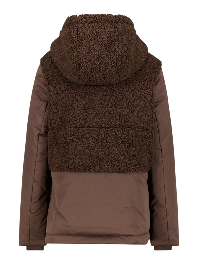 Cartoon Steppjacke mit Teddy-Details bei Robert Ley