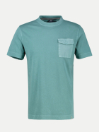 Lerros T-Shirt Serafino 662 SOFT TEAL bei Robert Ley