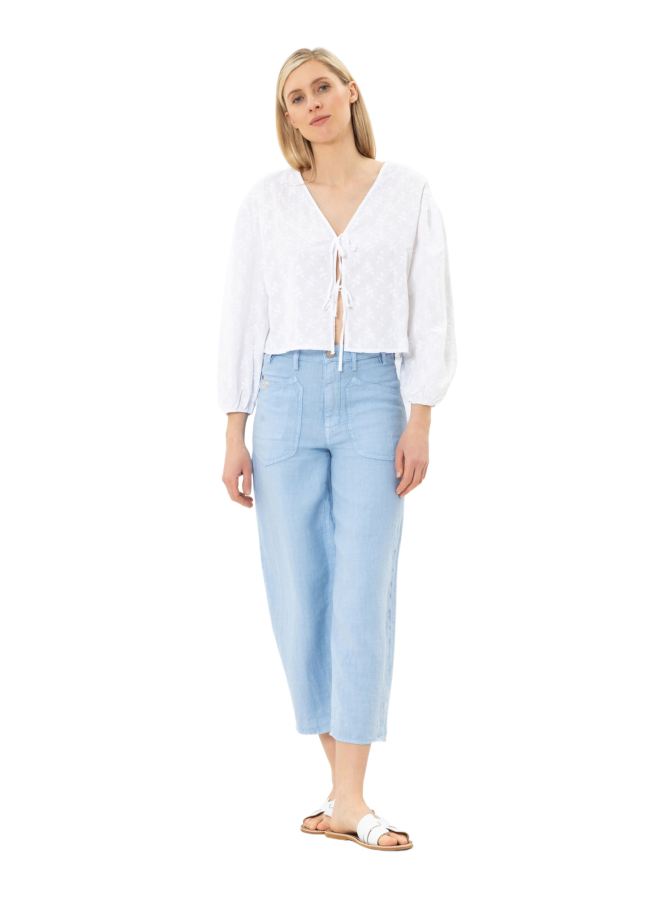 Herrlicher Bluse Robertina mit Bestickung bei Robert Ley