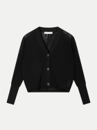 10 Days Oversized Fit Cardigan 1012-black bei Robert Ley