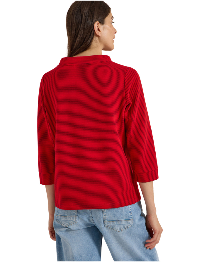 Cecil Shirt mit 3/4 Arm Strukturiert bei Robert Ley
