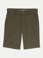 Tom Tailor Casual slim chino shorts 26543-deep leaf green bei Robert Ley
