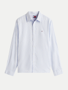 Tommy Jeans Freizeithemd in Seersucker-Qualität C3Q-BLUE bei Robert Ley
