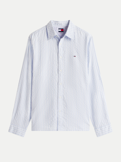 Tommy Jeans Freizeithemd in Seersucker-Qualität bei Robert Ley