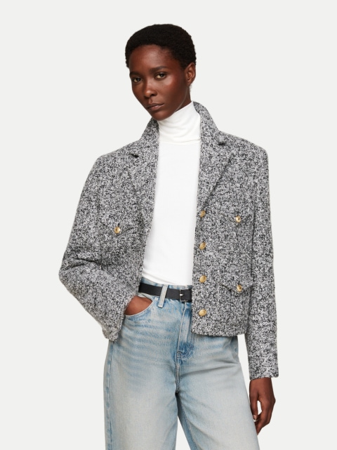 Tommy Hilfiger Boxy-Fit Bouclé-Blazer bei Robert Ley