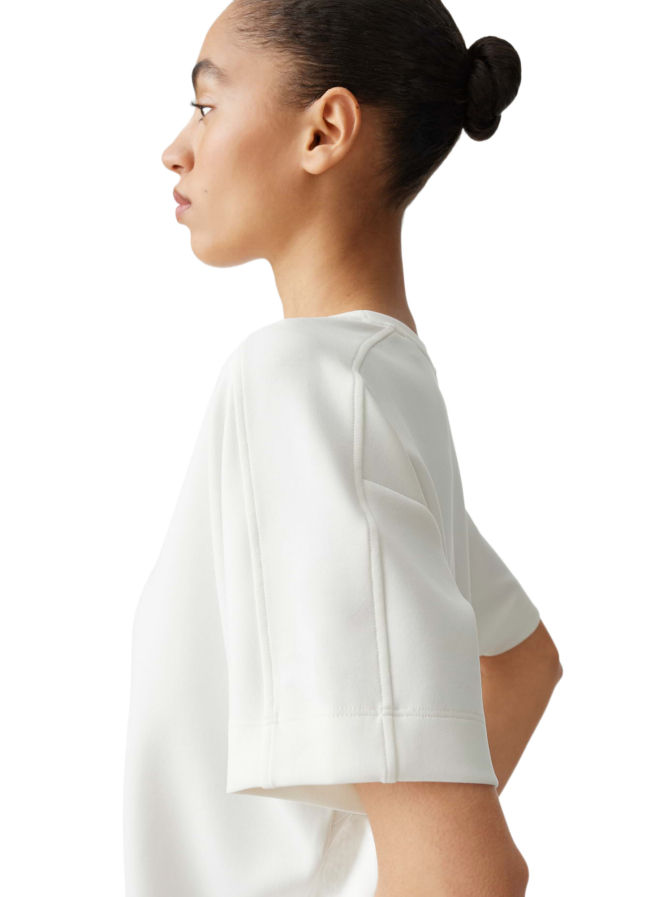 OPUS Kurzarmsweatshirt Gosa mit Fledermausärmeln bei Robert Ley