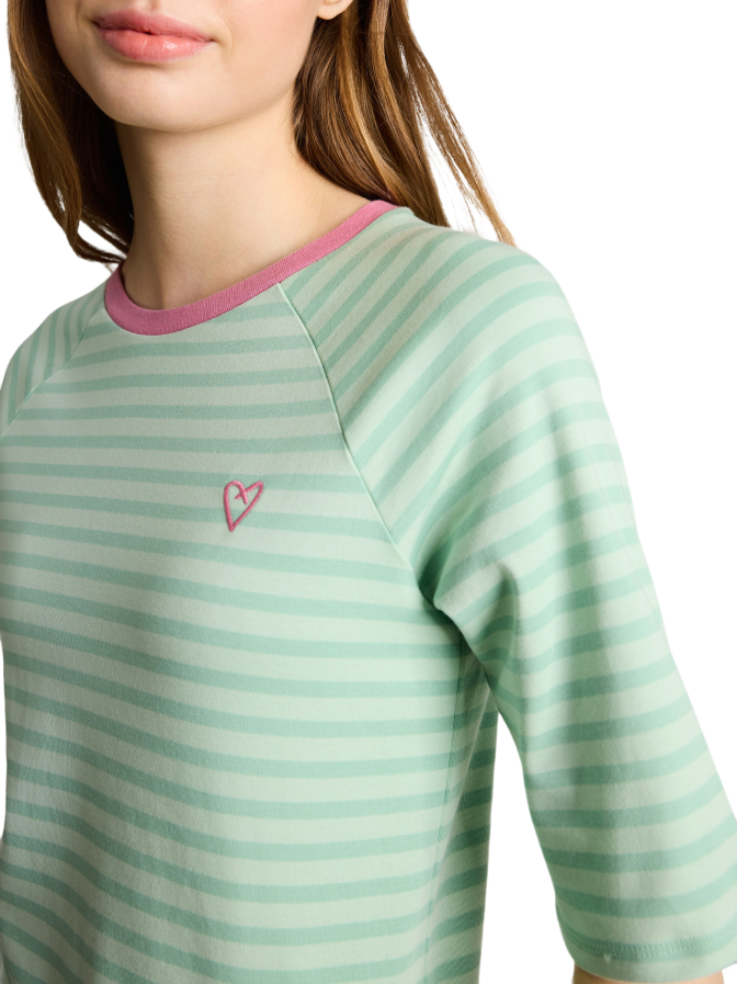 Tom Tailor Denim T-Shirt mit Streifenmuster bei Robert Ley