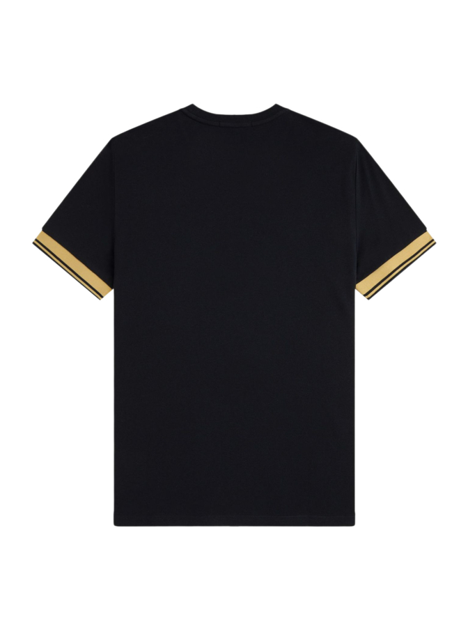 FRED PERRY T-Shirt mit Kontrast-Bündchen bei Robert Ley