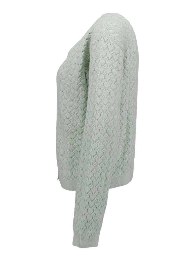 Robert Ley Strickjacke mit Ajour-Muster bei Robert Ley