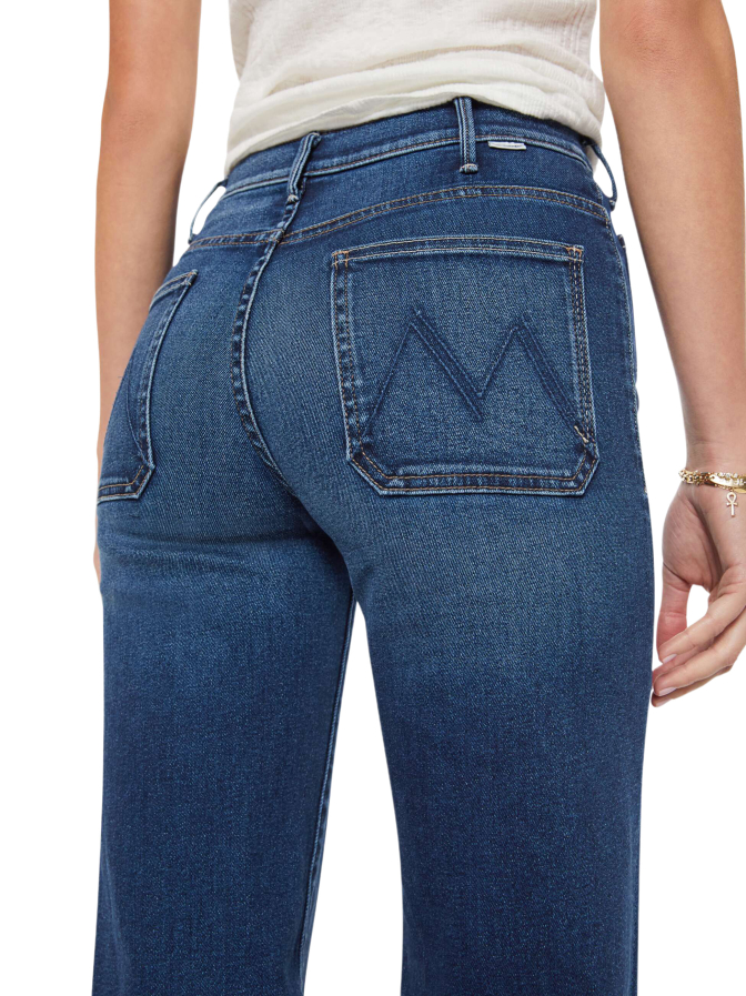 MOTHER Wide-Leg Jeans Hustler Roller bei Robert Ley