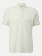s.Oliver RED LABEL Polo-Shirt  mit seitlichen Schlitzen 0200-WHITE bei Robert Ley