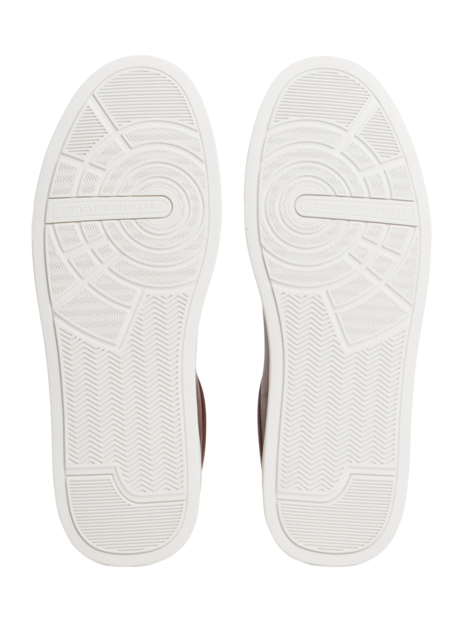 Tommy Hilfiger Court-Sneaker aus Leder mit Prägung bei Robert Ley