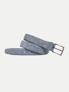 van Bommel Ledergürtel Floris LightBlue 4-DarkBlue bei Robert Ley
