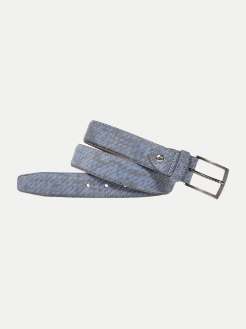 van Bommel Ledergürtel Floris LightBlue bei Robert Ley