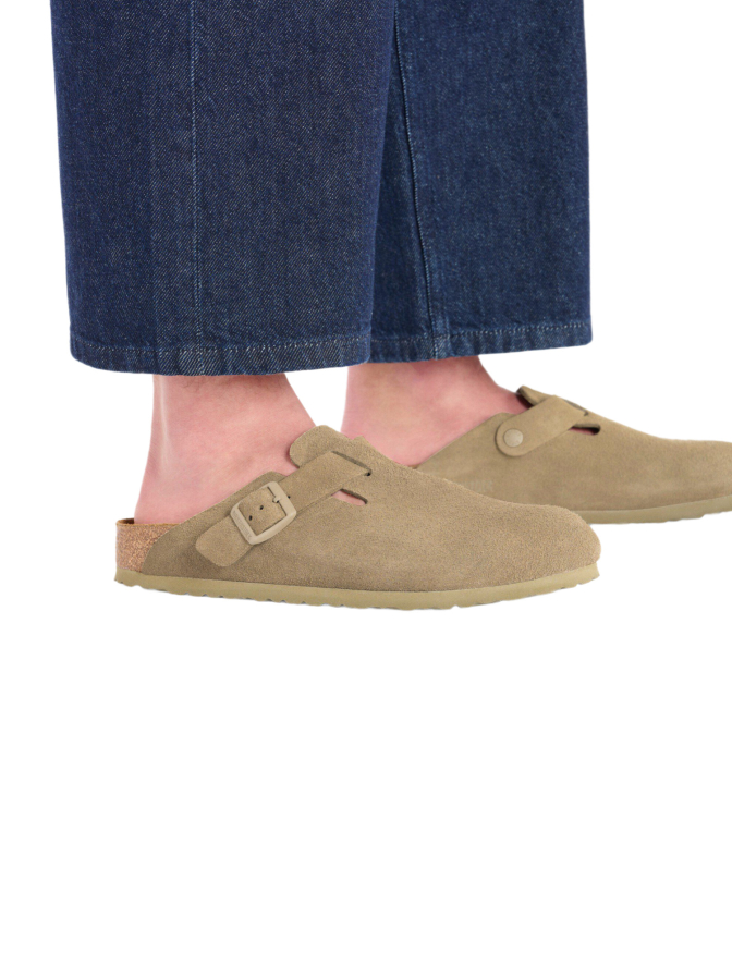 Birkenstock Clog Boston Faded Khaki bei Robert Ley