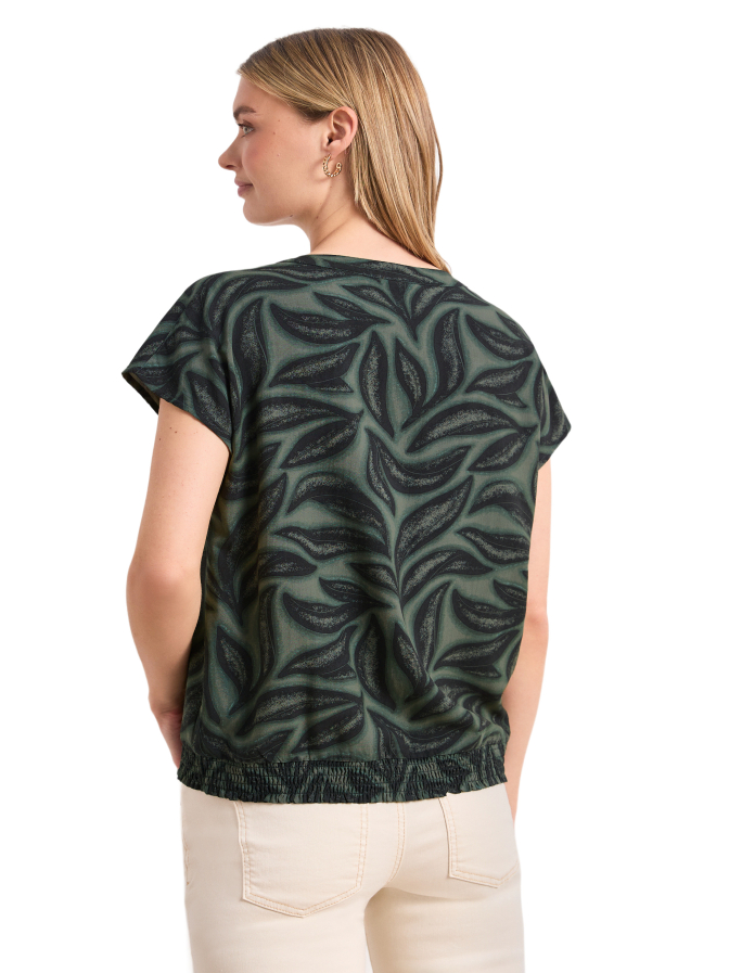 Street One Blusenshirt mit Split Neck bei Robert Ley