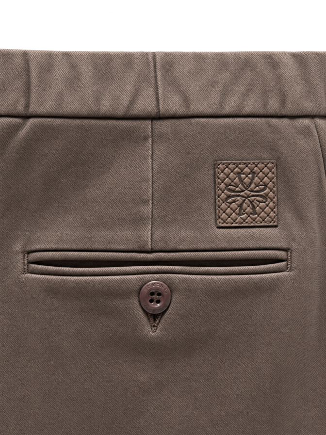 Jacob Cohen Regular-Fit Chinohose Gray bei Robert Ley