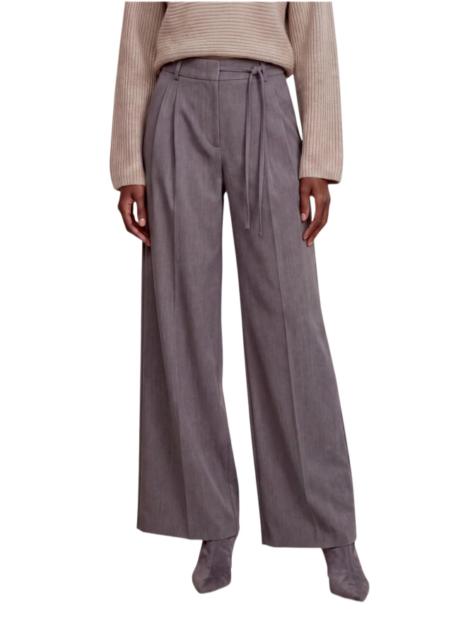 Zero Wide-Leg Bundfaltenhose bei Robert Ley