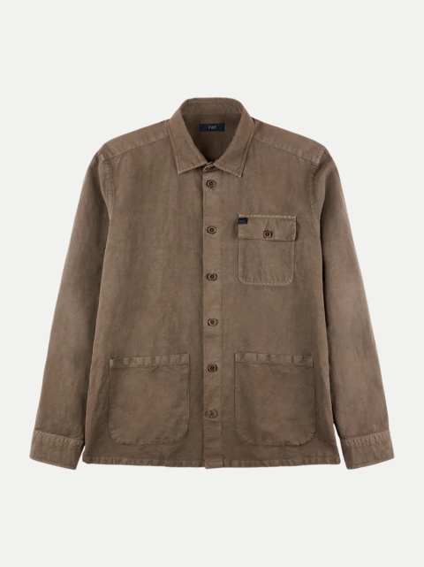 Fay Overshirt aus Leinen bei Robert Ley