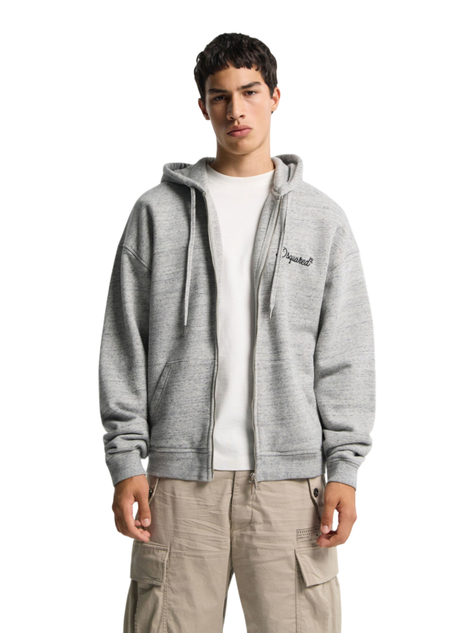 DSQUARED2 Hoodie mit Reißverschluss bei Robert Ley