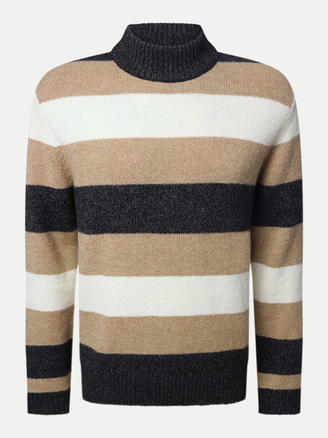 Pierre Cardin Strickpullover mit Streifen bei Robert Ley