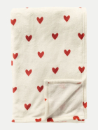 Dutch Decor Tagesdecke Hartjes - 140x180 cm snow white-snow white bei Robert Ley