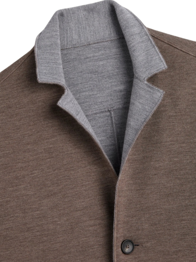 3RD MAY Wendbarer Strickblazer aus Merino bei Robert Ley
