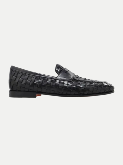 Santoni Loafer in Flecht-Optik bei Robert Ley