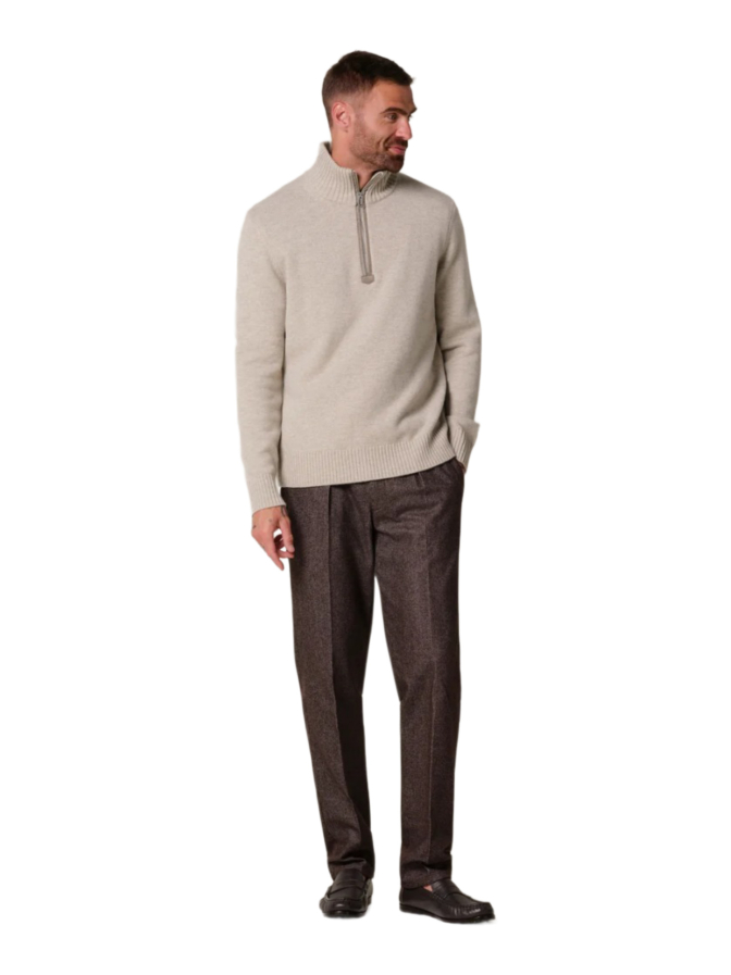 PROFUOMO Strickpullover mit Stehkragen bei Robert Ley