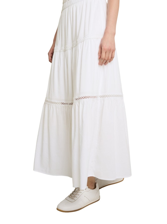 Tom Tailor Denim Maxi Rock mit elastischem Bund bei Robert Ley
