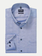 OLYMP Hemd Luxor Oxford 13-rauchblau bei Robert Ley