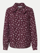 Street One Blusenshirt mit Schleifen-Details 27820-rustic rouge bei Robert Ley