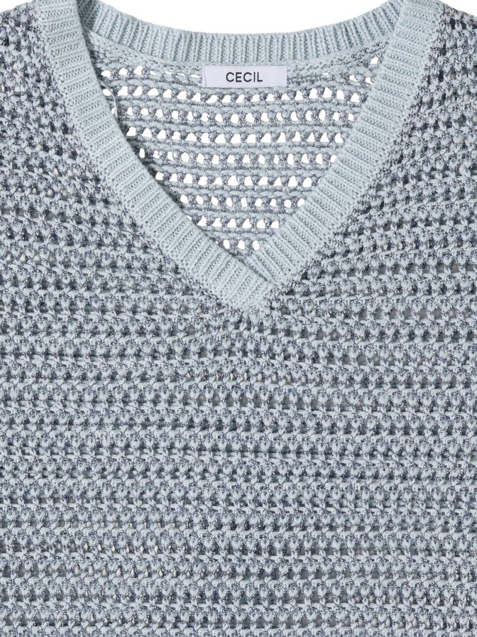 CECIL Pullover mit Garnmix bei Robert Ley