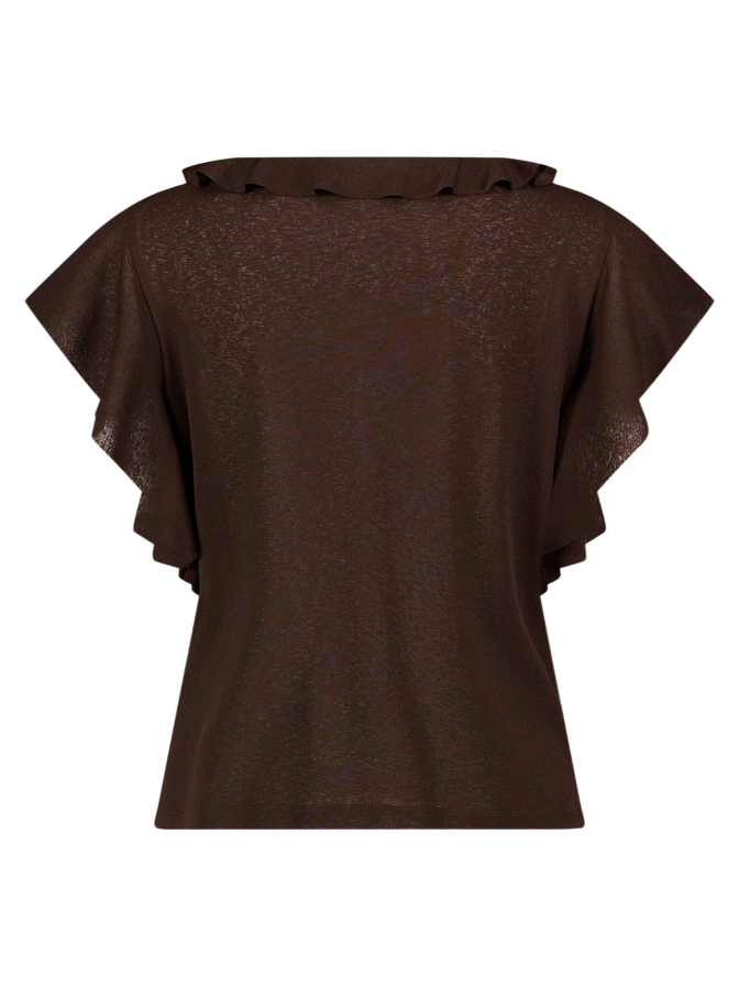 Cartoon Kurzarm Bluse bei Robert Ley