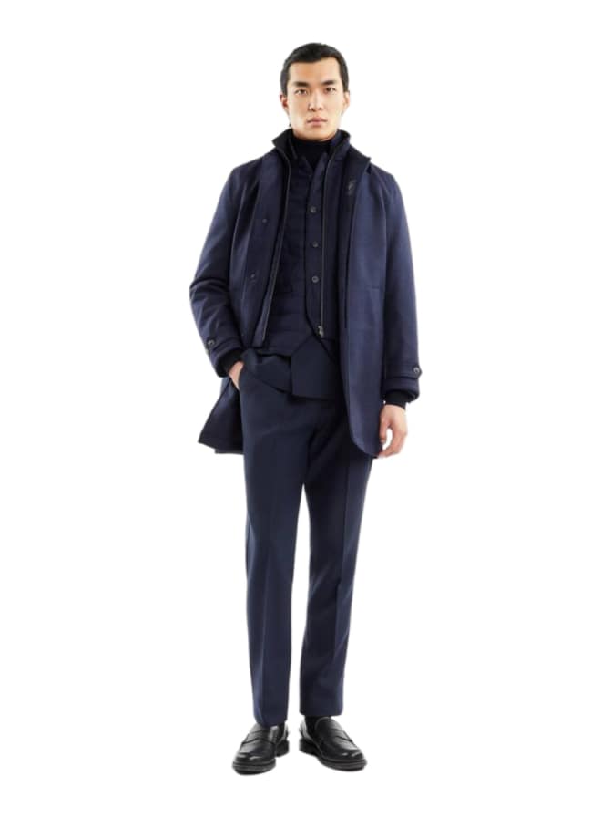 Fay Double-Front Wollmantel Easy Morning bei Robert Ley